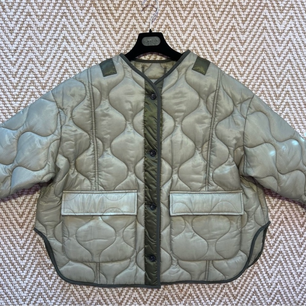 The Frankie Shop Ripstop Quilted Jacket XS/S